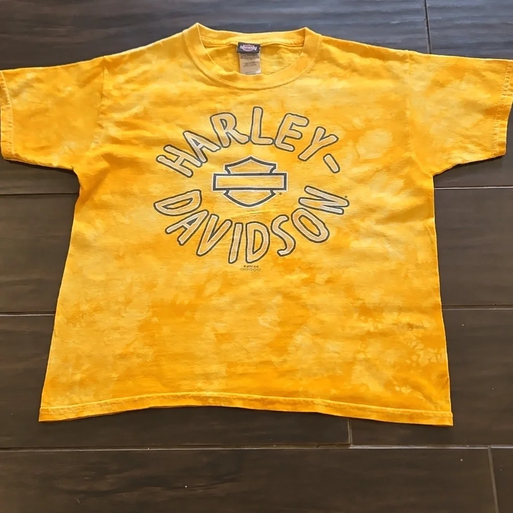 Harley Davidson Kids  Horny Toad  T Shirt Sz S - Picture 2 of 7